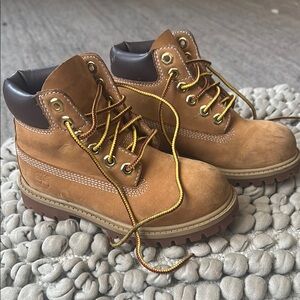 Timberland Tan Leather Boots